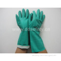 Green Nitrile Industry Glove (DHL445)